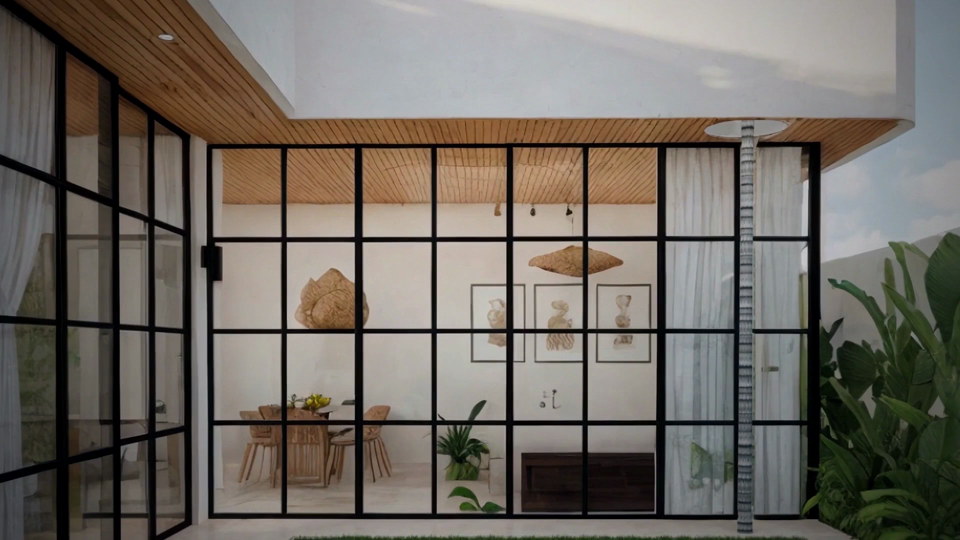 Aurora Villas: graded frame